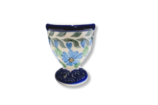 106 Bunzlau eierdop hoog 1426X 106 Bunzlau Eierdopjes hoog